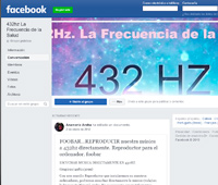 FACEBOOK: 432 HZ - LA FRECUENCIA DE LA SALUD