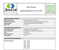 FICHA TCNICA DE LA ZEOLITA