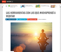 APPS Y SITIOS WEBS PARA APRENDER A MEDITAR