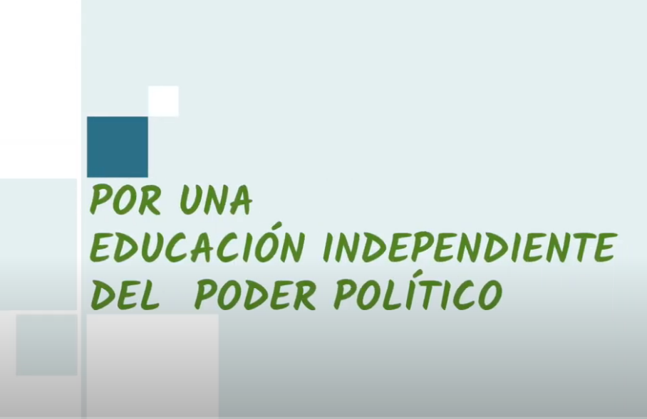 14/02/2020: PLATAFORMA POR UNA EDUCACIN INDEPENDIENTE DEL PODER POLTICO