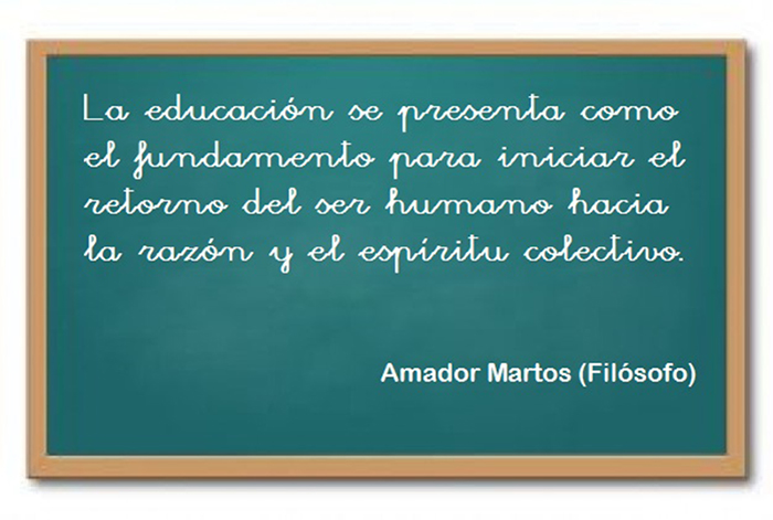 Es necesaria una nueva educacin para un nuevo mundo.