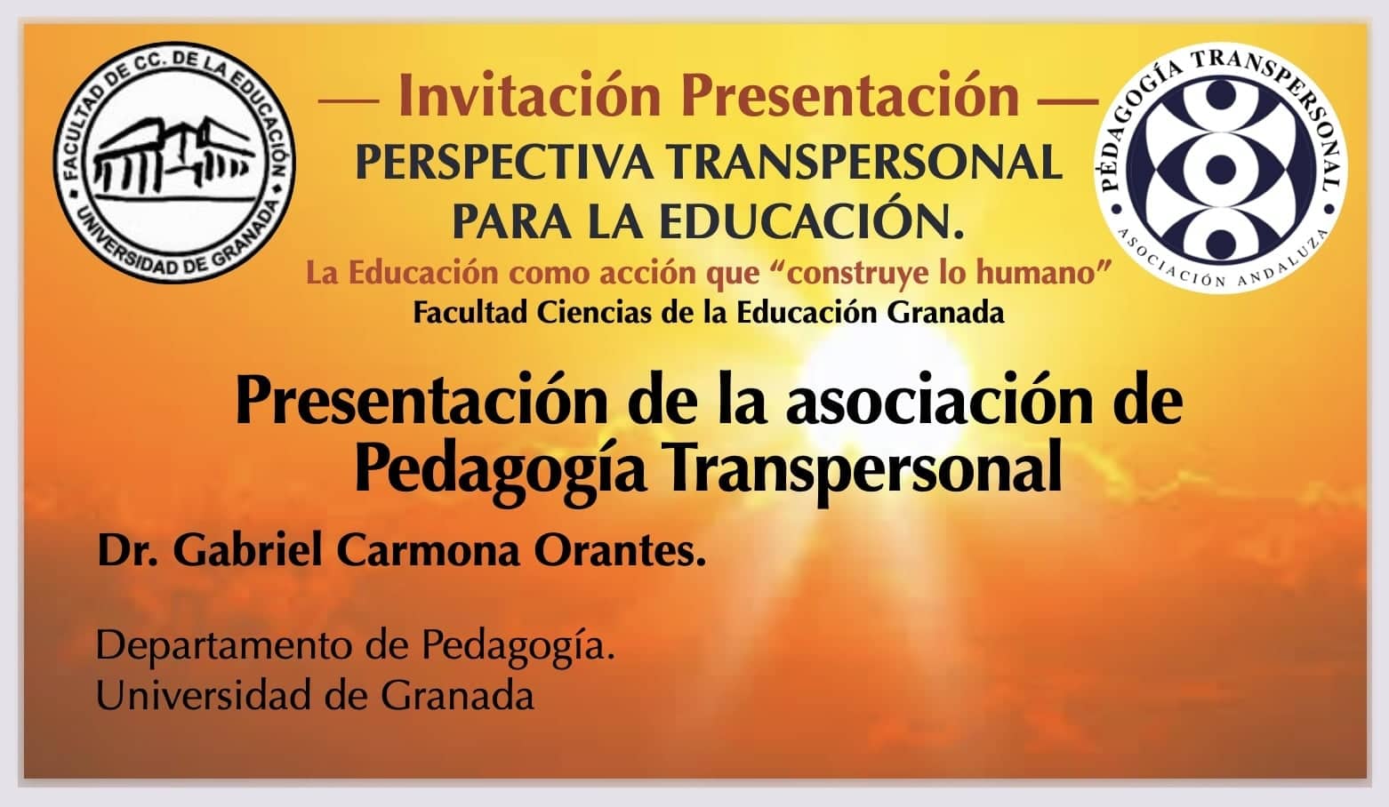 Presentación Asociación de Pedagogía Transpersonal