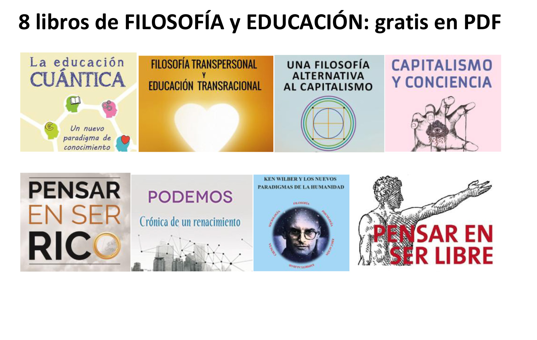 8 LIBROS GRATIS EN PDF